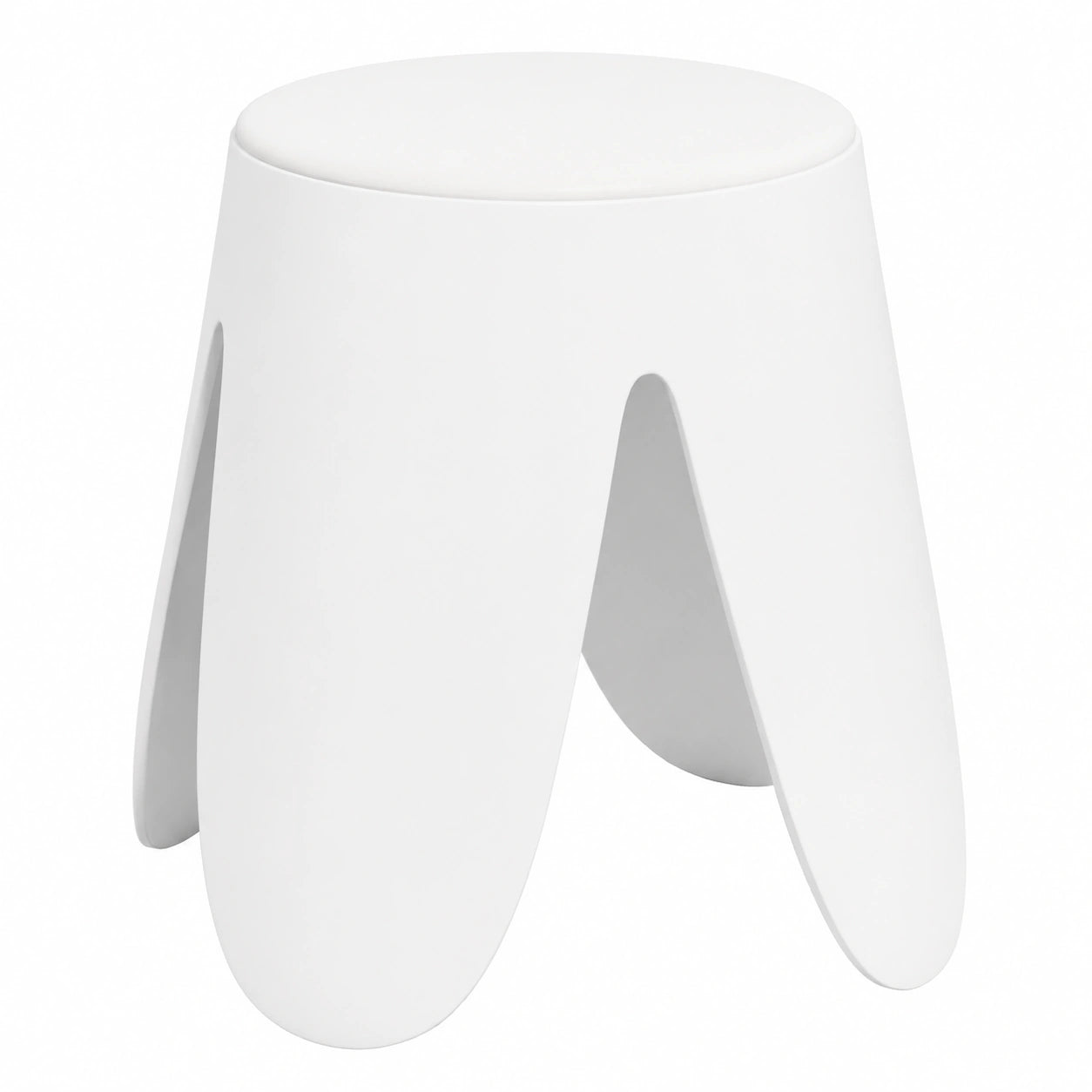 Conjunto de 8 Taburetes Apilables de Plástico con Asiento Acolchado y Patas Antideslizantes, 45x45x46 cm, Soporta hasta 150 kg, Ideal para Cocina y Comedor