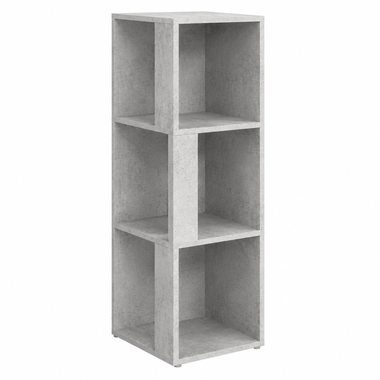 Armario de Esquina de Madera de Ingeniería Gris 33x33x100 cm